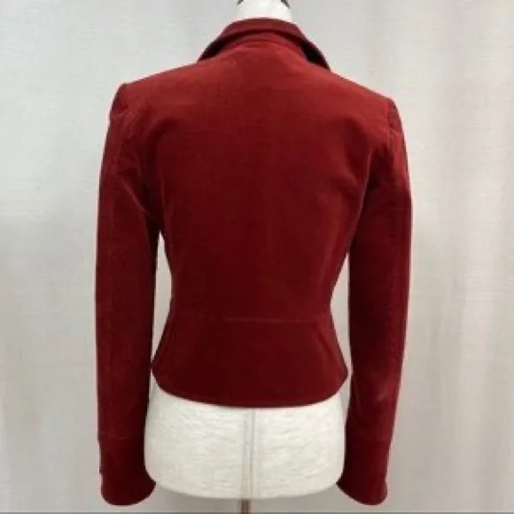 Auth Chloe Corduroy Jacket sz 42 - Picture 9 of 9